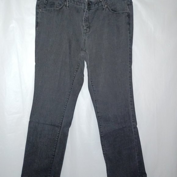 MOSSINO MID RISE STRAIGHT LEG DENIM JEANS - Picture 7 of 11